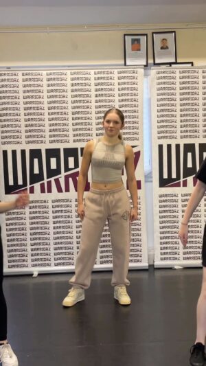 Meesha Garbett Instagram - Loved this class today @warriorz_studio 🔥 #dancer #15yearsold #meeshagarbett #namedcollective #ietsfrans #icespice #redberetgirl