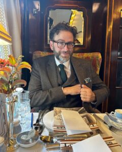 Megan Ganz Instagram - Whodunnit? Wedunnit. “It” being a murder mystery train ride on @belmondbritishpullman. A perfect date planned by my dashing husband (who was not the murderer). And in the end, we cracked the case! What fun! 🚂🔪 British Pullman, A Belmond Train
