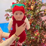 Megan Ganz Instagram - My newest nephew would like to wish you a Merry Christmas and remind you to know your angles.