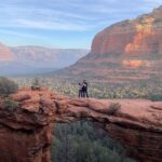 Megan Ganz Instagram - Gorgeous views in every direction and I just wanna stare at their faces. 🥰 Devil's Bridge, Sedona, AZ