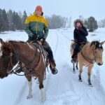 Megan Ganz Instagram – Spending Christmas at @theranchatrockcreek was a very special and unforgettable experience. The photos don’t really do it justice, and they sort of make it seem like I went on a honeymoon with our dog. (Accurate.) The Ranch at Rock Creek