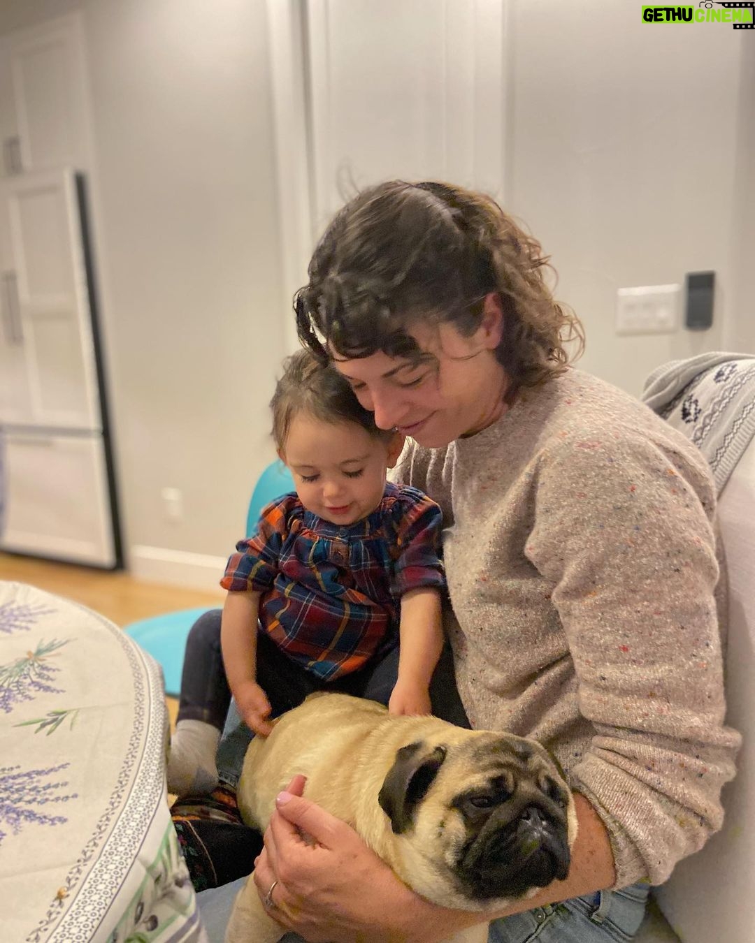Megan Ganz Instagram - Guess who had the most popular lap at Thanksgiving. 🥰