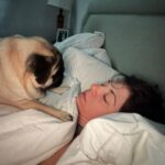 Megan Ganz Instagram - Hilda and I. 7am. Battle of the who has the most chins.