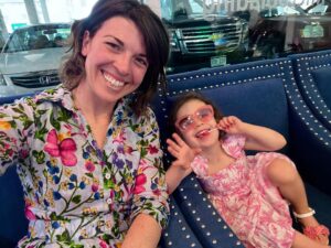Megan Ganz Instagram - Happy happy birthday to my sweet niece Farah! She celebrated with a girls’ lunch, a new dress, and a manicure with Mama, Auntie Megan, and GiGi. Swipe to see a three year old going on thirty. 🎂😎
