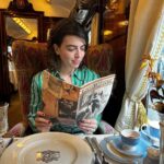 Megan Ganz Instagram - Whodunnit? Wedunnit. “It” being a murder mystery train ride on @belmondbritishpullman. A perfect date planned by my dashing husband (who was not the murderer). And in the end, we cracked the case! What fun! 🚂🔪 British Pullman, A Belmond Train