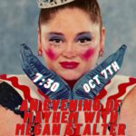 Megan Stalter Instagram - See you this Saturday at @dynastytypewriter LA ❤️‍🔥💙❤️‍🔥💙❤️‍🔥ticket link in BIO💙❤️‍🔥💙 ( 📸 @heyparkerday for @wussymag ❤️‍🔥❤️‍🔥)