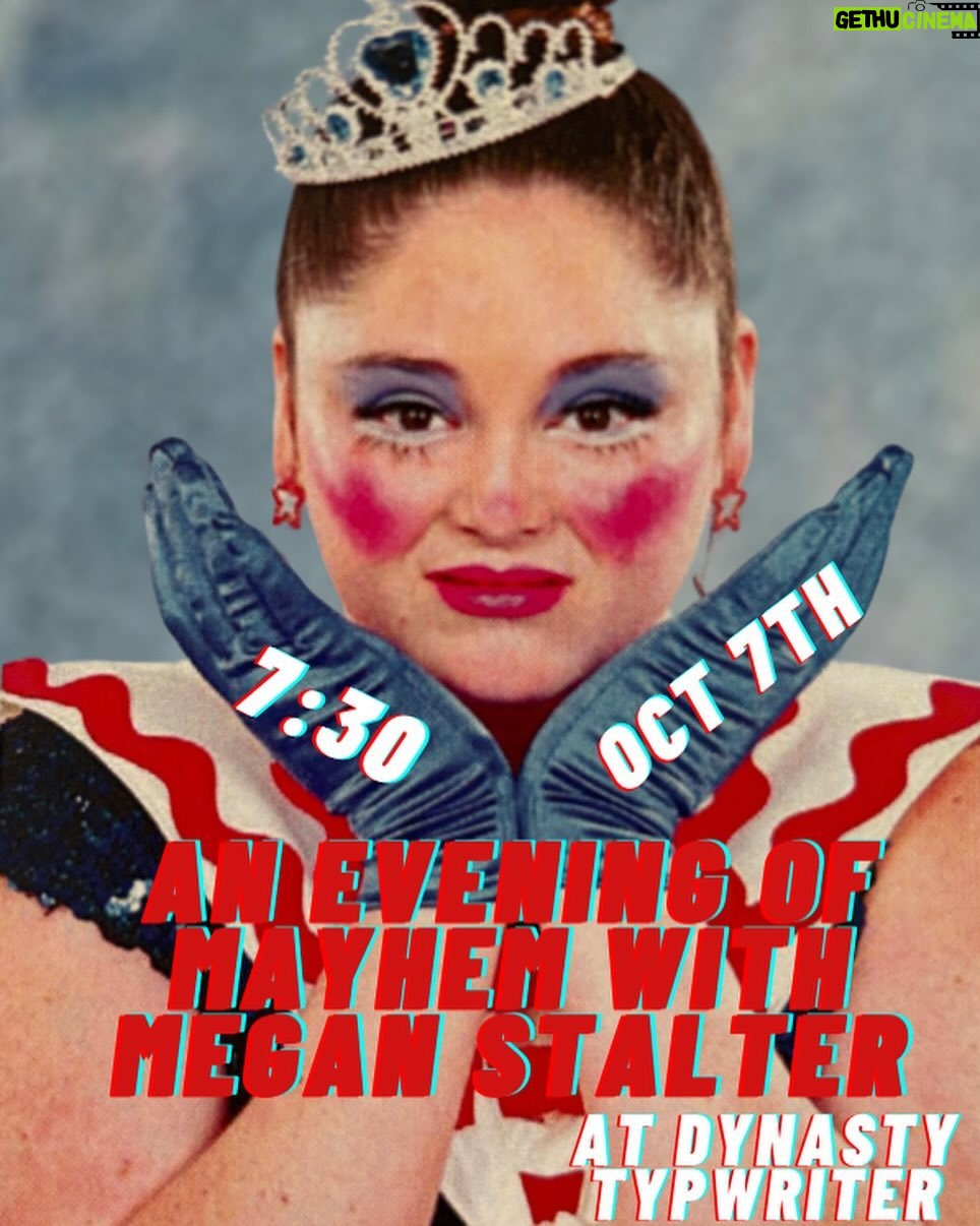 Megan Stalter Instagram - See you this Saturday at @dynastytypewriter LA β€οΈβπ₯πβ€οΈβπ₯πβ€οΈβπ₯ticket link in BIOπβ€οΈβπ₯π ( πΈ @heyparkerday for @wussymag β€οΈβπ₯β€οΈβπ₯)
