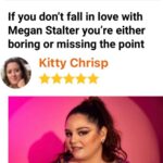 Megan Stalter Instagram - Thought I would post some of the other reviews ⭐️⭐️⭐️⭐️⭐️ (swipe to the end to see a picture of me and some incredible critics who invited me out to lunch after the show )