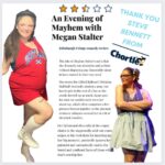 Megan Stalter Instagram – Thank you so much Chortle for this review I can’t begin to tell you how much I care ❤️⭐️❤️means the world to me! Swipe to see what The National had to say as well! Come see me tonight tickets in bio!!!