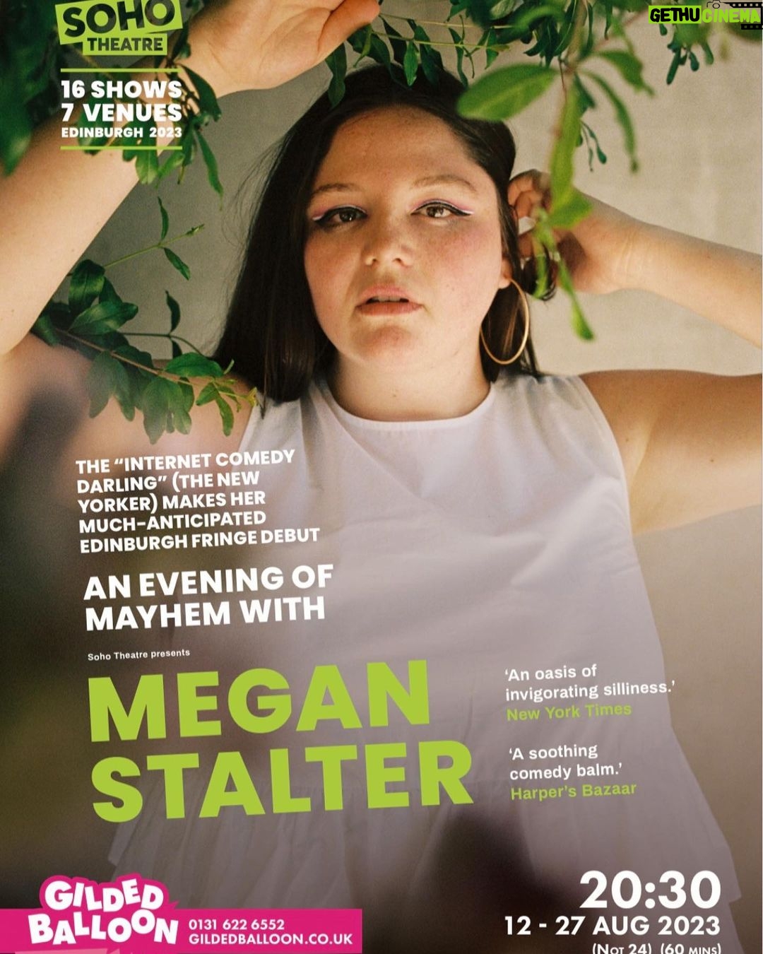 Megan Stalter Instagram - π¦π¦π¦EDINBURGHπ¦π¦π¦π¦ tickets on sale now ππππ clInk LiNk In BiO 4 a Gud TiME π₯π₯π₯