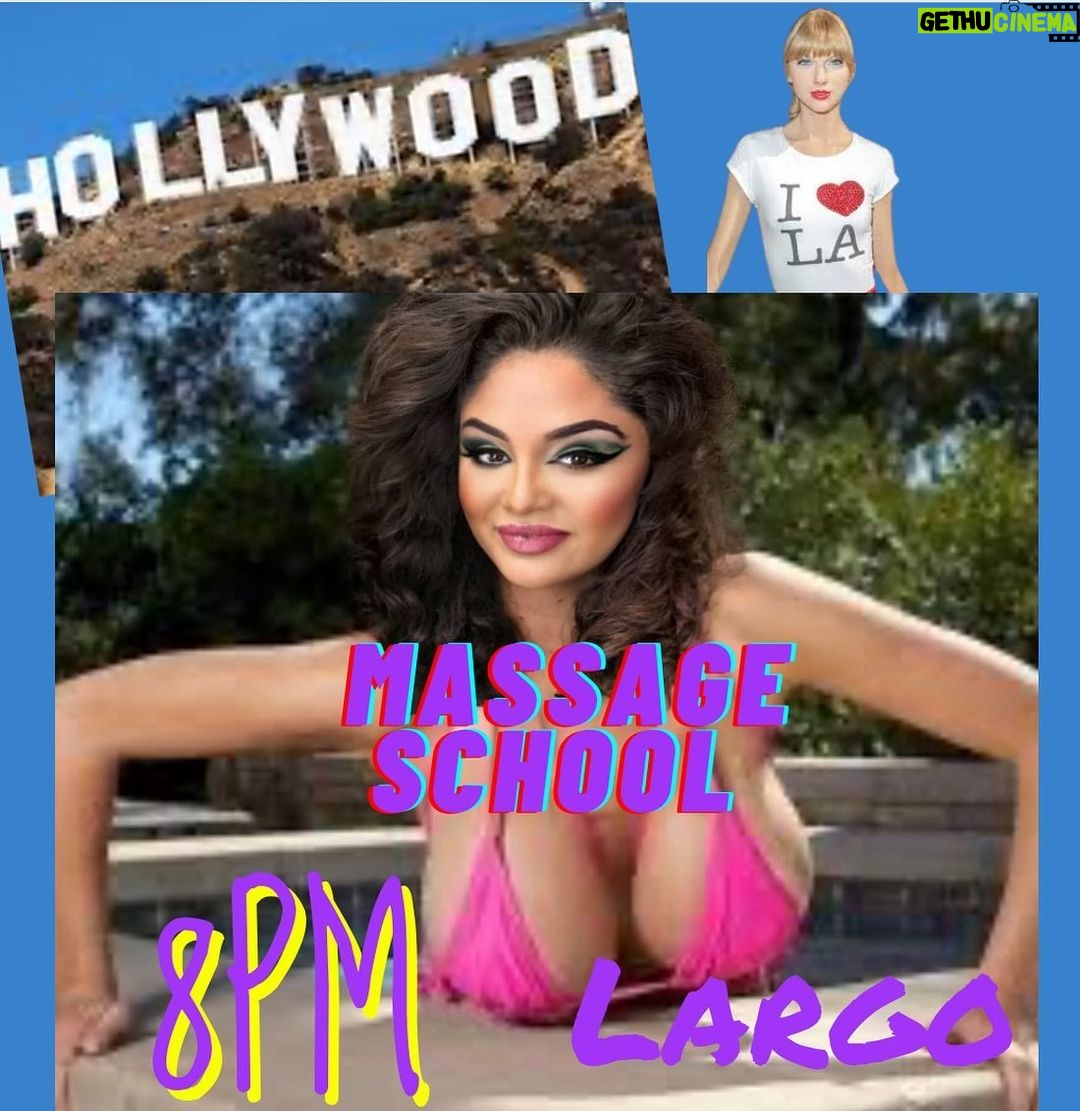 Megan Stalter Instagram - I recently took a massage course at LA Massage studio and now I'm going to teach you everything I know. Join me this Saturday at 8pm at @largolosangeles tickets in bio don't be late
