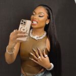 Megan Thee Stallion Instagram - Me and my jeweler come up with THEE BEST chain designs 🤷🏽‍♀️ I tell him exactly what i want and he kills it EVERYTIME!!! I think this might be my favorite piece i have right now 😍 I wonder what ill get next 🫣 #COBRA 🐍🐍🐍🔥🔥🔥