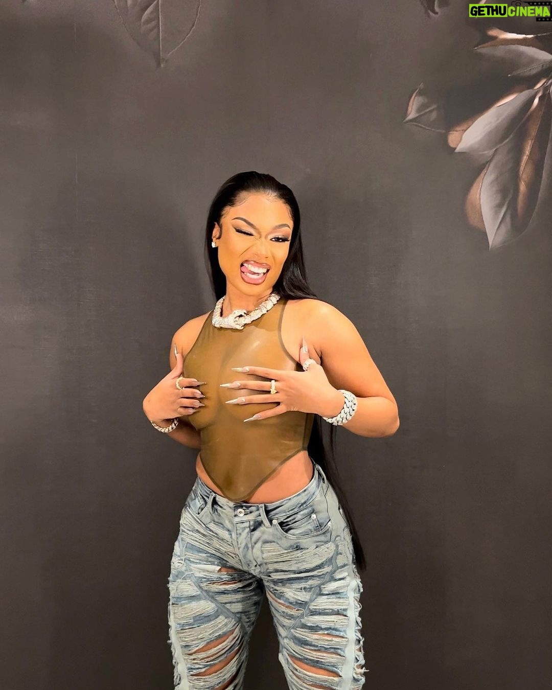 Megan Thee Stallion Instagram - Me and my jeweler come up with THEE BEST chain designs 🤷🏽♀️ I tell him exactly what i want and he kills it EVERYTIME!!! I think this might be my favorite piece i have right now 😍 I wonder what ill get next 🫣 #COBRA 🐍🐍🐍🔥🔥🔥