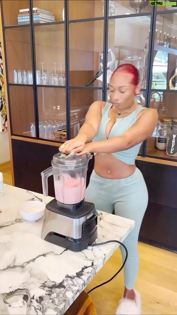 Megan Thee Stallion Instagram - Thee Hot Girl Chef back again 👩🏽🍳🔥🔥🔥