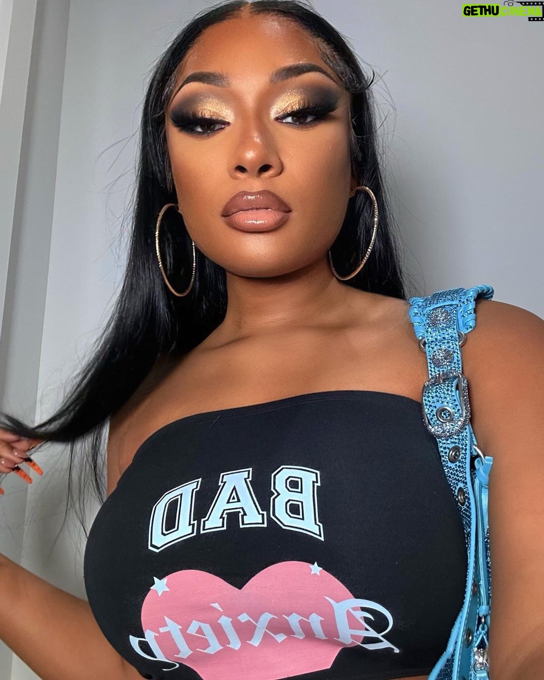 Megan Thee Stallion Instagram - New merch on my site 🔥 everything is so cute I can’t wait too take pictures In everything 😠link in my bio