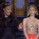 Megan Thee Stallion Instagram – Ahh😛 @nbcsnl one more day hottiesssss