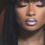 Megan Thee Stallion Instagram - Did a lil blueberry lip for the LV Fashion show 🫐🫐🫐 @revlon