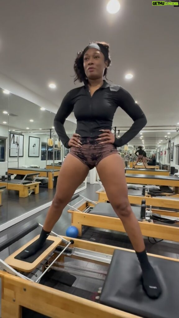 Megan Thee Stallion Instagram - The Pilates trainer looked so concerned 😂 lets see if I decide to try that again 😭
