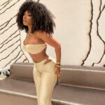 Megan Thee Stallion Instagram – We had this SS 1997 @pacorabanne sitting in the closet waiting for the perfect moment! Love you @luxurylaw thank you @juliendossena