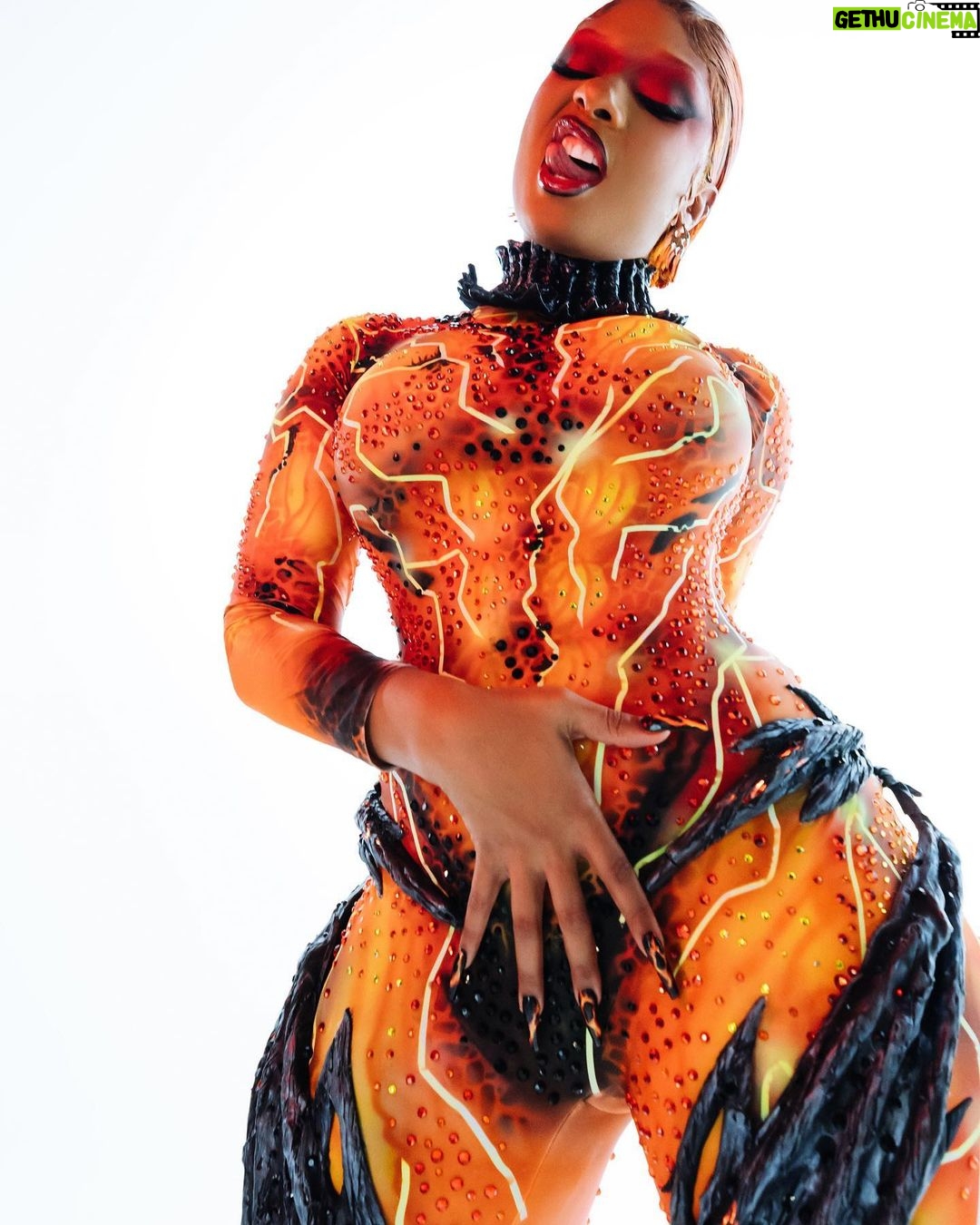 Megan Thee Stallion Instagram - Real HOT GIRL SH** 🔥🔥🔥 #hottieween22
