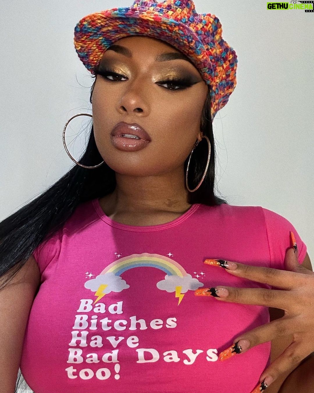 Megan Thee Stallion Instagram - New merch on my site 🔥 everything is so cute I can’t wait too take pictures In everything 😠link in my bio
