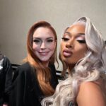 Megan Thee Stallion Instagram - At Thee @meangirls musical premiere last night 💋