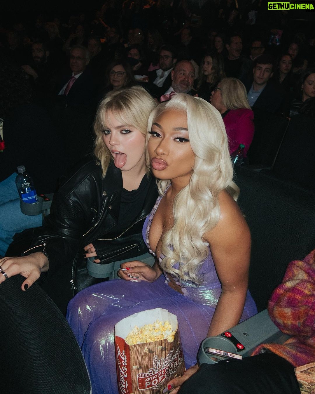 Megan Thee Stallion Instagram - At Thee @meangirls musical premiere last night 💋