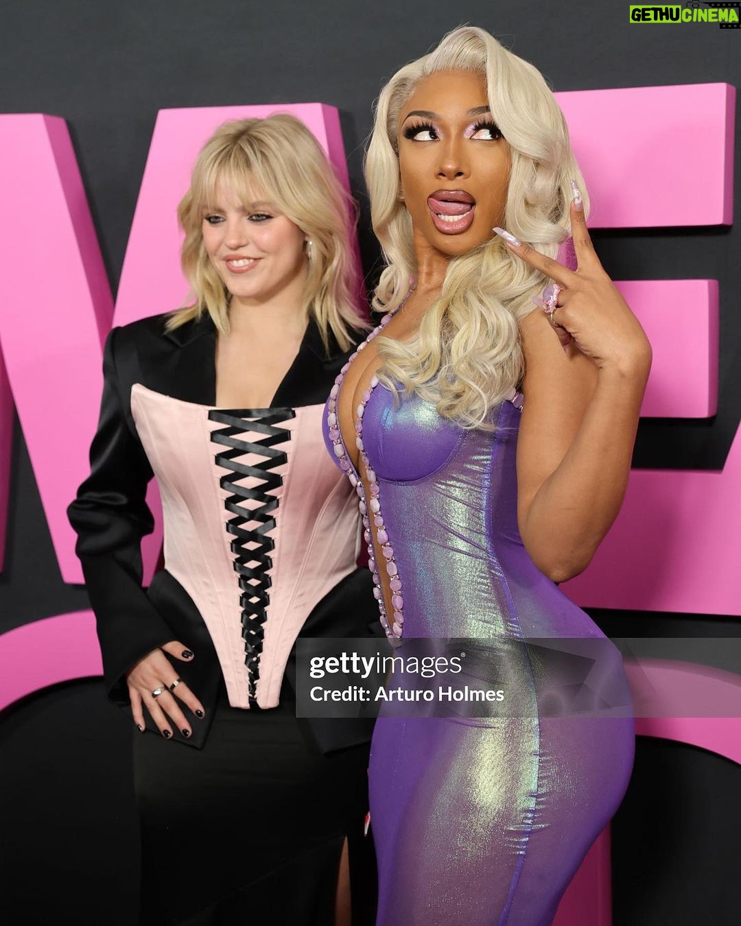 Megan Thee Stallion Instagram - At Thee @meangirls musical premiere last night 💋