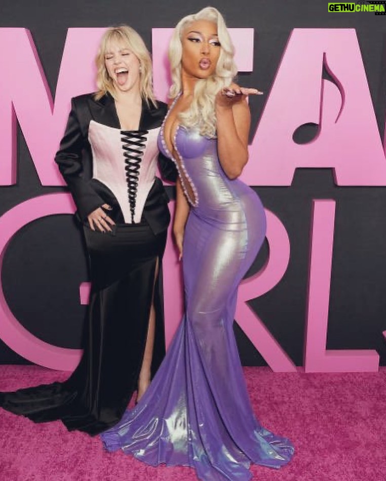 Megan Thee Stallion Instagram - At Thee @meangirls musical premiere last night 💋