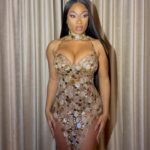 Megan Thee Stallion Instagram - Happy New Year 🥂 @revlon on the glam 💋