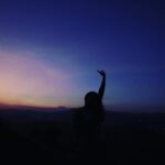 Megha Thomas Instagram - You are doing good baby ✨ P.C. @harikrisshnan (thank you🌸) #birthdaygirl #birthdayevening #sunset #sunsetlover #shootinglocation #lovemyjob #newplace #skyshot #skycolors #colours Vandiperiyar, Kerala, India