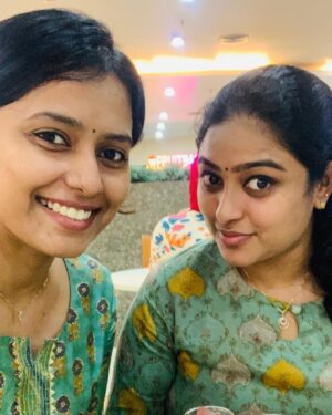 Megha Thomas Instagram - Me and my beautiful bae @mariamthomas245 
#mybeautifulmess #mydarling ❤️