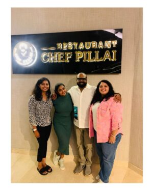 Megha Thomas Instagram - ♥️
#favourites #hooman #chefpillai #dinnernight #happytummy #joyoflittlethings