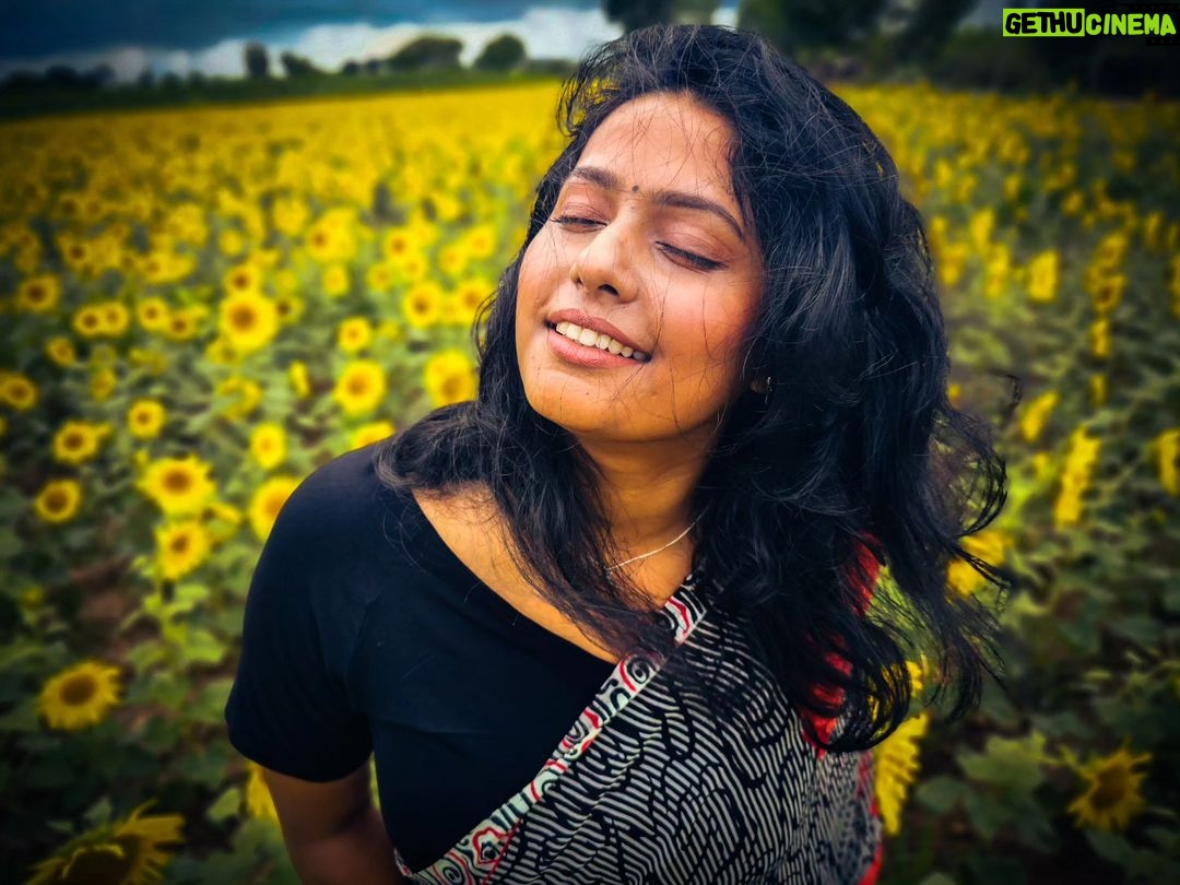 Megha Thomas Instagram - Sunflower 🌻 Gundelpet