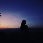 Megha Thomas Instagram - You are doing good baby ✨ P.C. @harikrisshnan (thank you🌸) #birthdaygirl #birthdayevening #sunset #sunsetlover #shootinglocation #lovemyjob #newplace #skyshot #skycolors #colours Vandiperiyar, Kerala, India