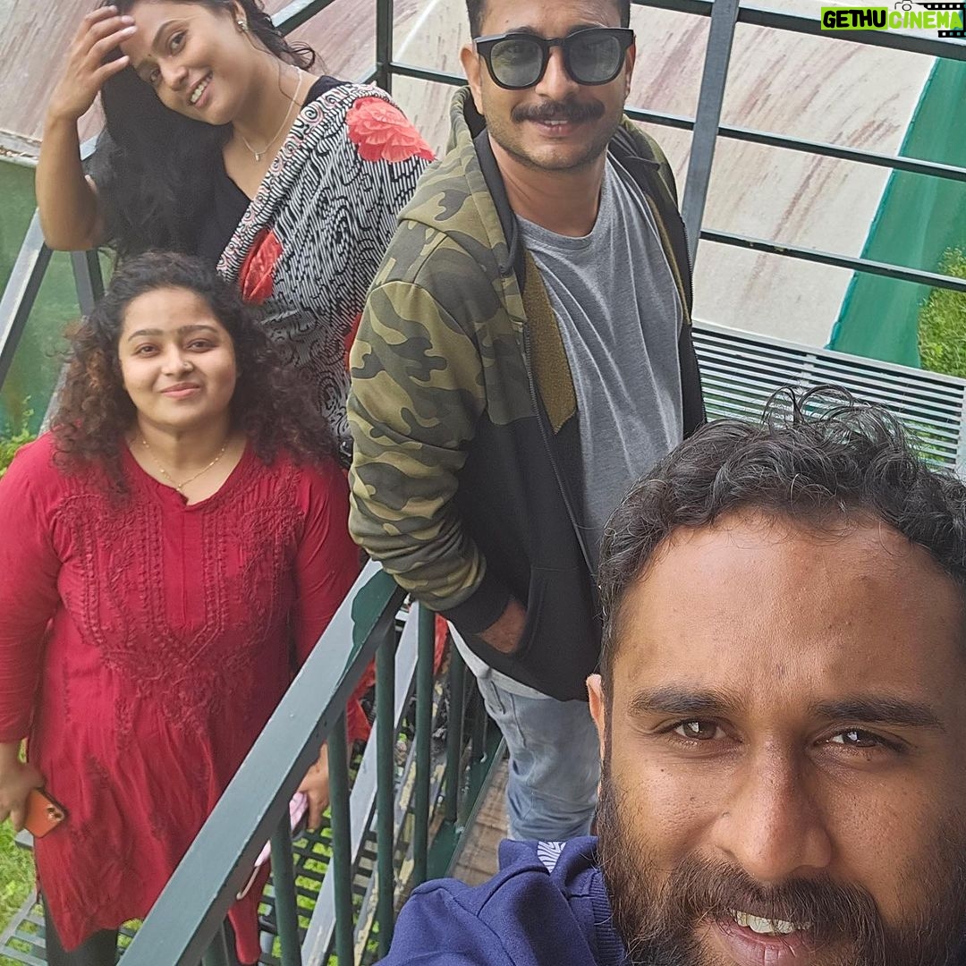 Megha Thomas Instagram - I went through many quotes to write a thought but none could accumulate the joy my heart felt. @nila.ranjan.jayanthy @thamby.amal @pm.unnikrishnan @fstop_art . ♾️❤️ and my darlings who couldn’t join @amith.rkb @sumeshsj @anjan.aranjan (we’ll always have next time) #myheart #myhooman #onecallaway #friendstofamily #wewalktogether #muchneededbreak #overwhelmed Wayanad,Kerala