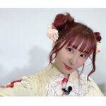 Megu Sakuragawa Instagram - 配信イベント 『中島由貴の #よにんげーむ 浴衣祭‘23』 昼の部は、元気！夏らしく！をイメージした黄色の浴衣を選びました👘 子供の頃から浴衣を選ぶ時は、ピンクとか黄色とか赤とか紫とか、可愛らしい色味が好きなんですよね☺️