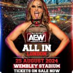 Melissa Cervantes Instagram - CONFIRMED: I will (again) be part of @AEW #AEWAllIn 2024 in #London Tickets on sale NOW! Link in bio.