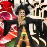 Melissa Cervantes Instagram - I'll tell you what, we were #loudasthunder last night with this war paint at #Homecoming #AEWDynamite @aew Which picture do you like the best? Drop it in the comments #thunderarmy
