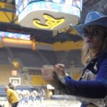 Melissa Cervantes Instagram - So much to share with you! @calathletics @ucberkeleyofficial @drtydouglas helped me have one of the best experiences in my life! Join my Patreon to see some of this exclusive content! But in the meantime I’m here dancing before I perform ❤️❤️❤️ Thanks to @markjohnston.jpeg for joining me in this beautiful moment 🤘🏽 #gobears #lameramera