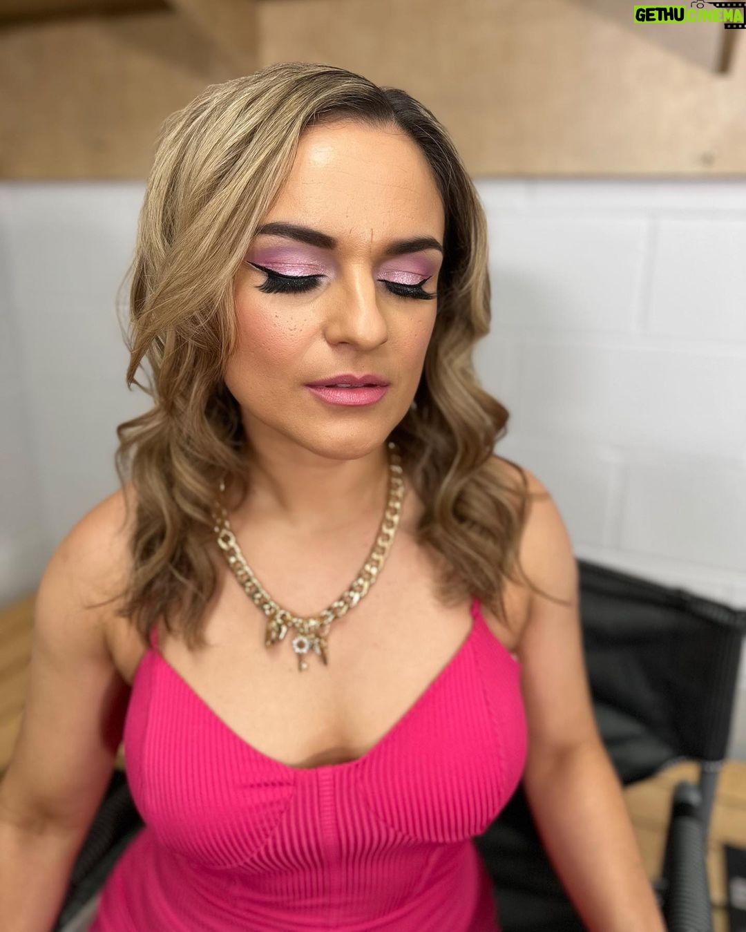 Melissa Cervantes Instagram - Glam on @thunderrosa22 for #AEWcollision 🌩️🥀 ⚡️ Glamslam using all @maccosmetics & @blendbunnycosmetics SWIPE for products ➡️ 🔮 Tip: Mix MAC Squirt Plumping Gloss Stick in “Nova” over any pink lipstick for the juiciest pastel lips 🪄 ⚡️ #joannadeemakeup #makeupartist #makeup #aew #collision #glam #wrestling #thunderrosa22 #thunderrosa #truebotanicals #maccosmetics #macpro #imamacgirl #blendbunnycosmetics #blendbunnyblends Prudential Center