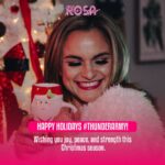 Melissa Cervantes Instagram - 🌟🎄Happy Holidays #ThunderArmy! Wishing you joy, peace, and strength this Christmas season. Thank you for your amazing support this year. Let’s keep the spirit alive and kick off the new year with energy and hope. Merry Christmas to you and your loved ones! #merrychristmas #aew #ThunderRosa