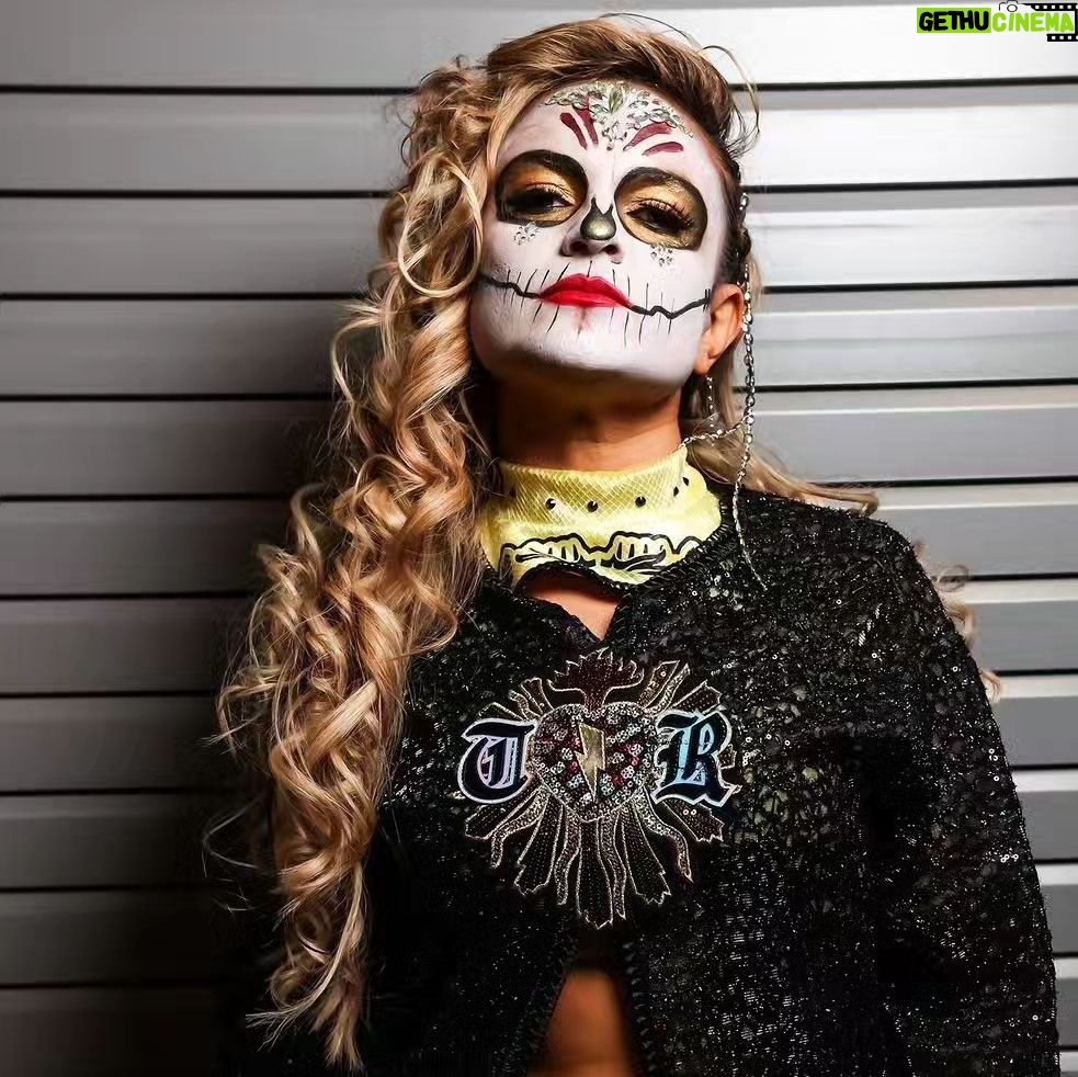 Melissa Cervantes Instagram - THUNDERROSA!! Thunder is rocking this look. Hair by me. Makeup done by @dolledupbydani . Hair was achieved by alternating hot tools and using decor for the craft/art store. Such a creative result.