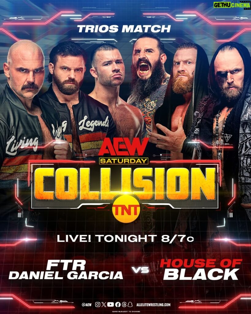 Melissa Cervantes Instagram - 🔥 Get ready for an electrifying night with @aew ! 🔥 Join us at #AEWCollision in Norfolk for an unforgettable experience filled with high-flying action and non-stop entertainment. Don't miss out on this spectacular event! 📅 Mark your calendars: TONIGHT JANUARY 13, 2024 📍 Location: Chartway Arena, Norfolk, VA ⏰ Time: 7:00 PM ET #AEWCollision #Wrestling #NorfolkEvents #AEWNorfolk