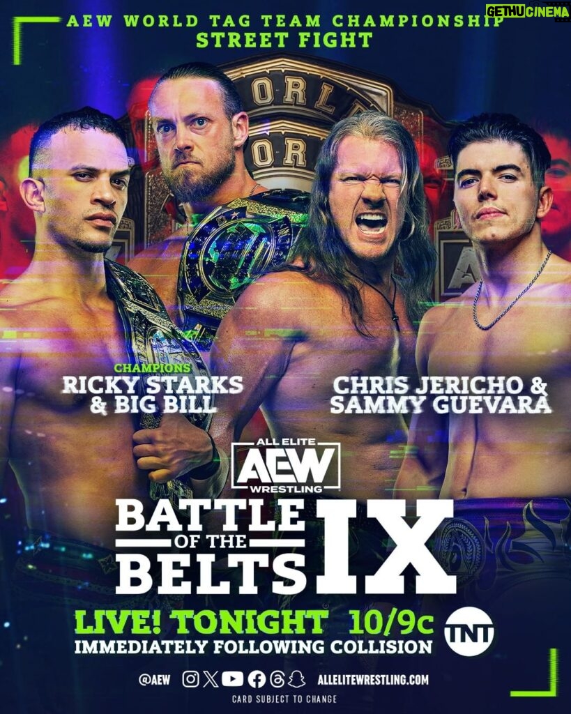 Melissa Cervantes Instagram - 🔥 Get ready for an electrifying night with @aew ! 🔥 Join us at #AEWCollision in Norfolk for an unforgettable experience filled with high-flying action and non-stop entertainment. Don't miss out on this spectacular event! 📅 Mark your calendars: TONIGHT JANUARY 13, 2024 📍 Location: Chartway Arena, Norfolk, VA ⏰ Time: 7:00 PM ET #AEWCollision #Wrestling #NorfolkEvents #AEWNorfolk