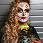 Melissa Cervantes Instagram - I'll tell you what, we were #loudasthunder last night with this war paint at #Homecoming #AEWDynamite @aew Which picture do you like the best? Drop it in the comments #thunderarmy