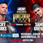 Melissa Cervantes Instagram - @aew is making its grand return to @dailysplace TONIGHT for #AEWDynamite #HOMECOMING! Catch the thrilling return of #AEWDynamite in Jacksonville, FL Broadcasting LIVE at 8pm ET/7pm CT on TBS!