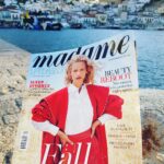 Melissanthi Mahut Instagram - S e p t e m b e r Thank you @madamefigarogr and @cartoondandy for the wonderful interview. Shot by @georgekatsanakis Dressed by @bettypetkoglou Hair and makeup by @efi_ramone