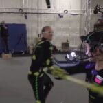 Melissanthi Mahut Instagram - Just a little mocap mashup. Backstage footage from a #Deimos scene has been dug up and remastered!! Hope you like 😎 #assassinscreedodyssey #assassinscreed #mocap #suitup #deimos #kassandra #ratm #headcam #fights #studio #behindthescenes #daysonset #ubisoft #ubisoftgames #ubisofttoronto #acting London, United Kingdom