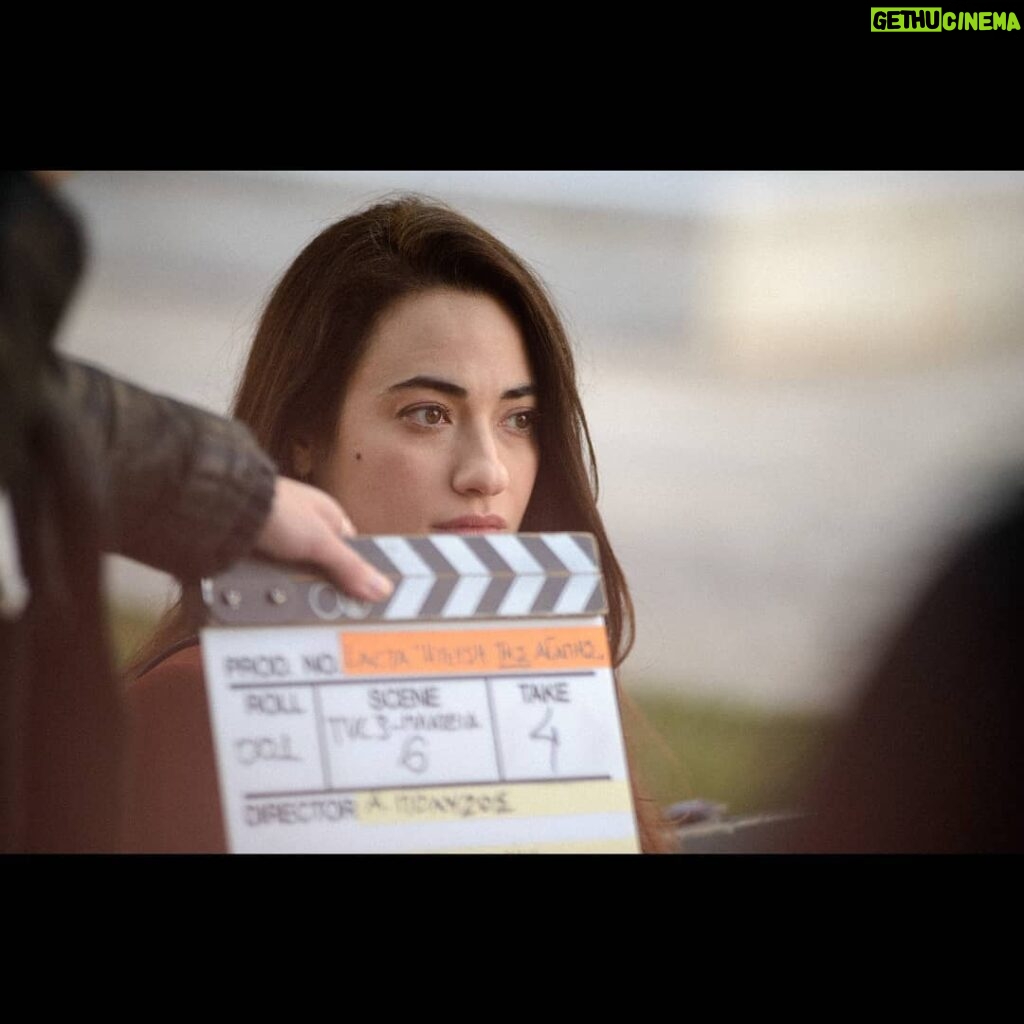 Melissanthi Mahut Instagram - This time last year we wrapped #thetasteoflove for @lacta.gr Always a blessing to work with such talented people. Thank you for the journey. #lacta #thetasteoflove #shooting #throwbacksunday #thistimelastyear #acting #filming #lactathemovie #february #clapperboard #grateful #itsawrap #memories London, United Kingdom